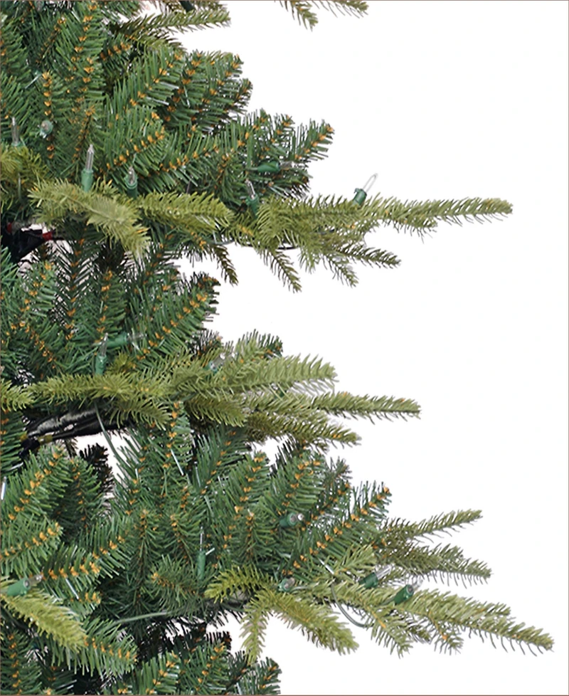 Puleo 7.5FT Pre-Lit Union Artificial Fir Tree