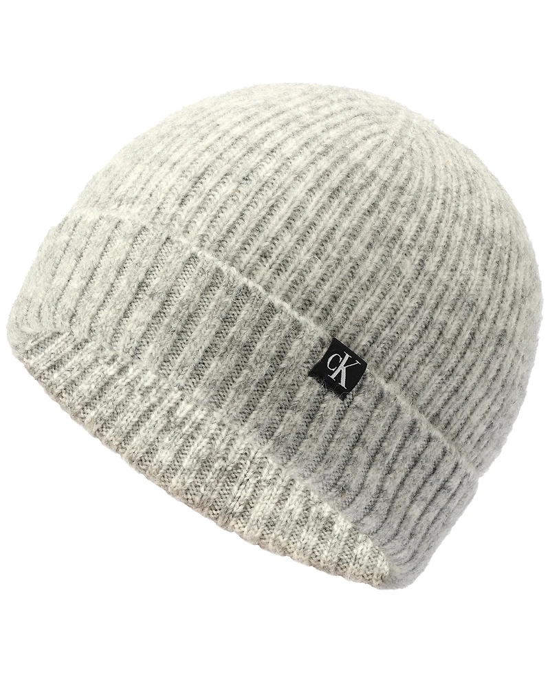 Calvin Klein Men's Luxe Ribbed Cuff Hat