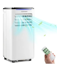 Btu ( Btu Ashrae) Portable Air Conditioner 3-in-1 Ac Unit w/ Cool Dehum Fan Sleep Mode