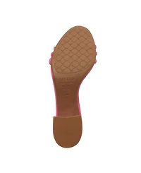Arezzo Women's Camila Mid Block Heel Sandals