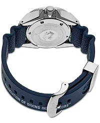 Seiko Men's Automatic Prospex Padi Special Edition Blue Silicone Strap Watch 45mm