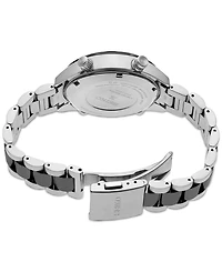 Seiko Men's Chronograph Prospex Speedtimer Two-Tone Stainless Steel Bracelet Watch 44mm