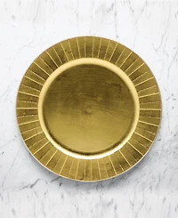 American Atelier Burst Charger Plate 12 Piece Dinnerware Set, Service for