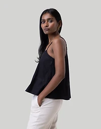 Reistor Women's V-neck Camisole with Lace