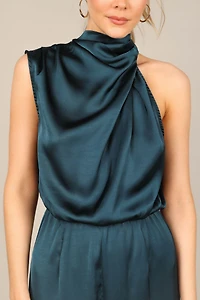Petal and Pup Women's Savannah One Shoulder Jumpsuit