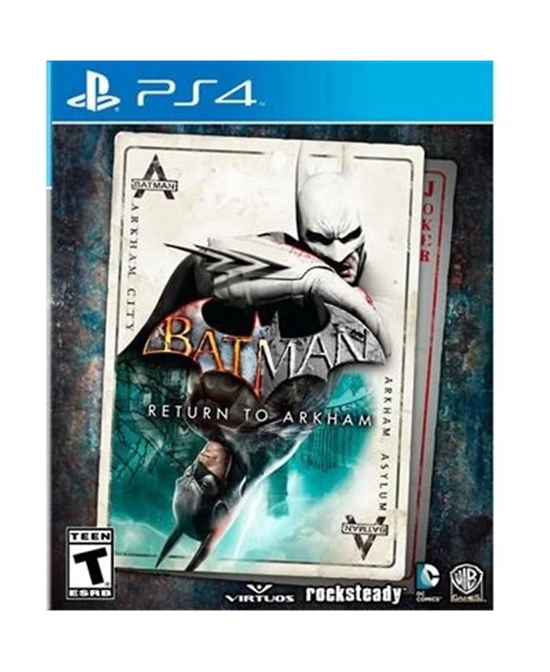 Warner Brothers Batman Return Arkham PS4 Games