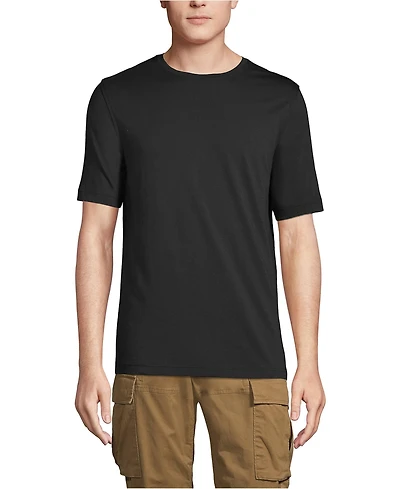 Lands' End Men's Short Sleeve Cotton Supima Tee