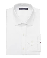 Tommy Hilfiger Men's Flex Regular Fit Wrinkle Free Stretch Twill Dress Shirt