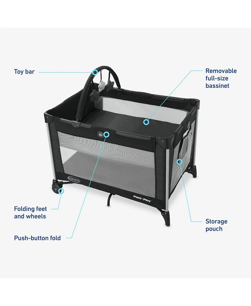 Graco Pack 'n Play On The Go Playard with Automatic Folding Feet