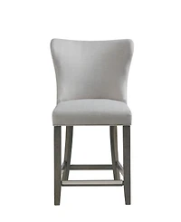Madison Park Signature Helena 25.5" Fabric Upholstered Counter Stool