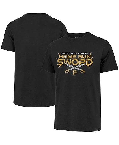 Men's '47 Brand Black Pittsburgh Pirates Hr Celebration T-shirt