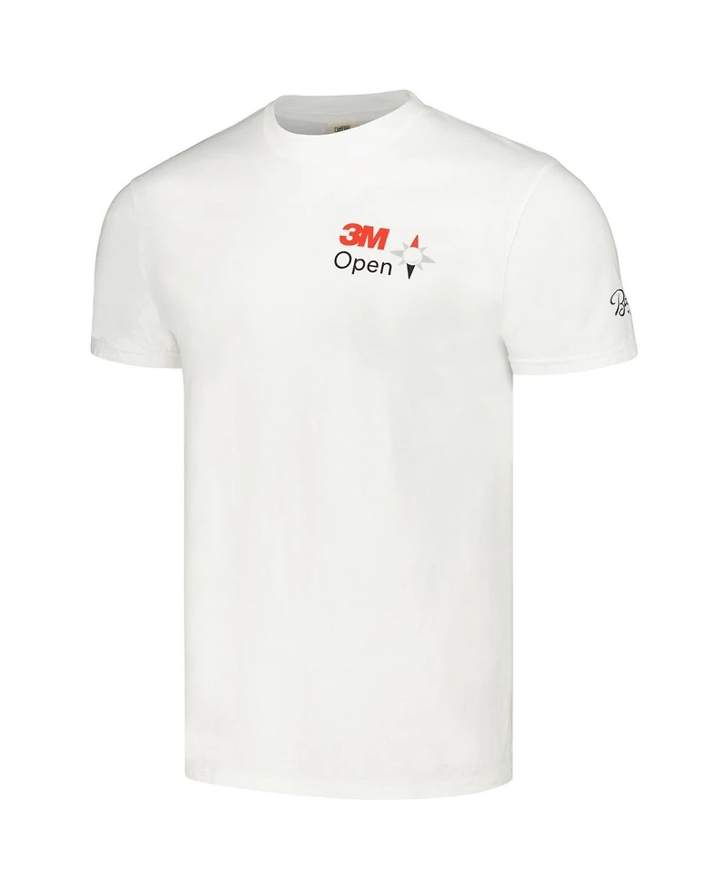 Men's Barstool Golf White 3M Open T-shirt