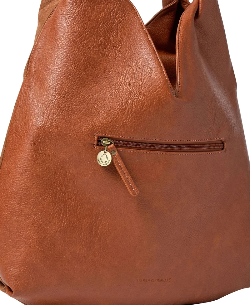 Urban Originals Lenora Faux Leather Hobo Bag