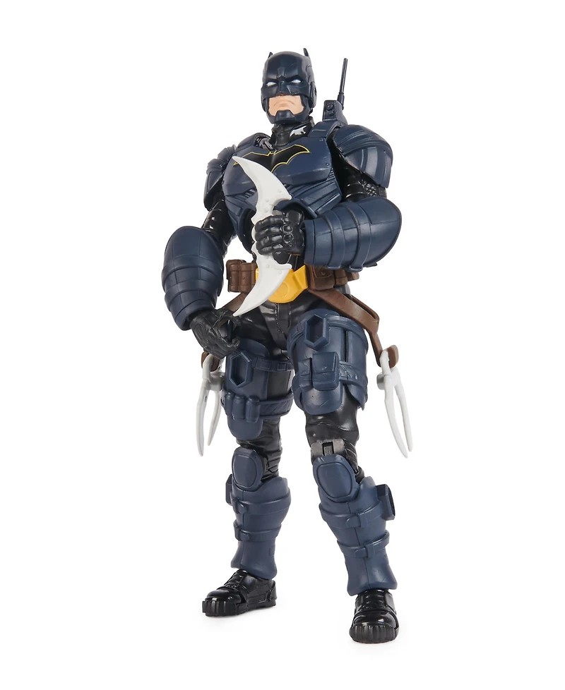 Batman Adventures, Batman Action Figure with 16 Armor Accessories, 17 Points of Articulation