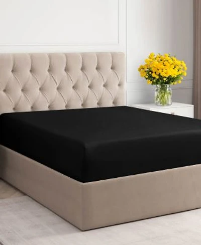 Cgk Unlimited Standard Fitted Sheet Double Brushed Microfiber