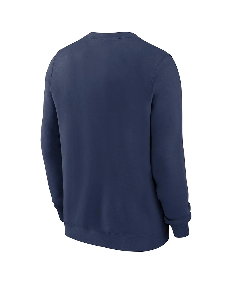 Men's Nike Navy Chicago White Sox Cooperstown Collection Team Shout Out Pullover Sweatshirt