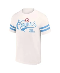 Men's Darius Rucker Collection by Fanatics Cream St. Louis Cardinals Yarn Dye Vintage-Like T-shirt