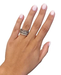 Le Vian Chocolate Diamond & Nude Diamond Multirow Statement Ring (1-1/2 ct. t.w.) in 14k Gold