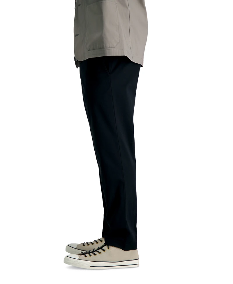 Haggar Men's Slim-Fit Life Khaki Comfort Pants