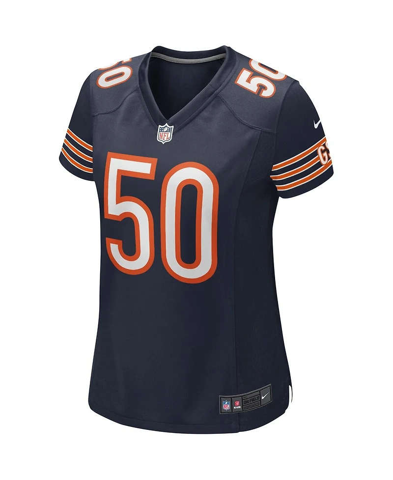 Women's Nike Mike Singletary Navy Chicago Bears Game Retired Player Jersey