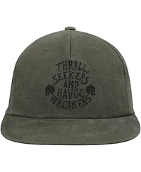Men's Fox Olive No Contest Snapback Hat