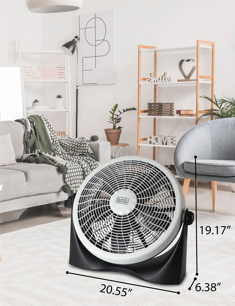 High Velocity Floor Fan