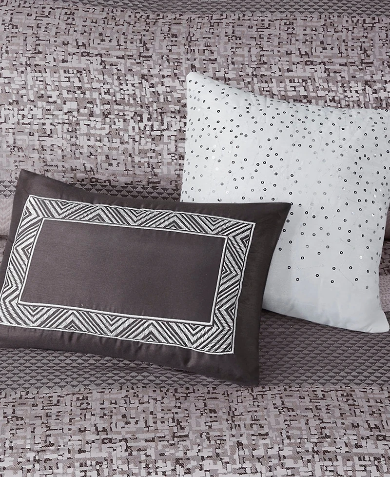 Madison Park Rhapsody Jacquard 7-Pc. Comforter Set