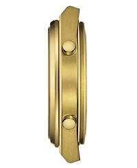Tissot Men's Digital Prx Gold Pvd Stainless Steel Bracelet Watch 40mm