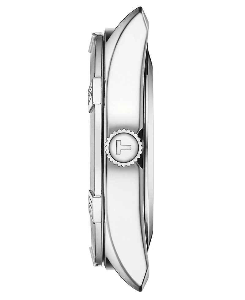 Tissot Women's Swiss Pr 100 Sport Chic Diamond (1/20 ct. t.w.) Stainless Steel Bracelet Watch 36mm