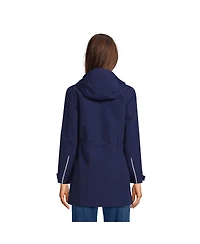 Lands' End Women's Squall Hooded Waterproof Raincoat