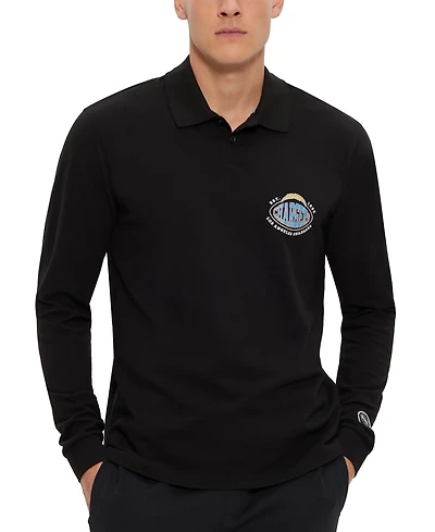 Boss by Hugo Men's x Nfl Long-Sleeved Polo Shirt