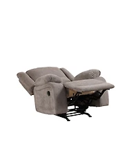 Furniture of America Hodge 42" Chenille Manual Recliner Chair