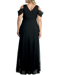 Kiyonna Plus Seraphina Mesh Gown