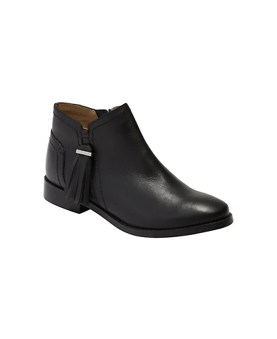 Jack Rogers Little Girls Claire Leather Tassel Detail Booties