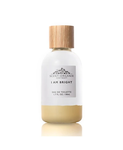 Scent Beauty Scent-Organix I Am Bright Perfume for Men & Women Fruity and Citrusy Scent with Notes of Pineapple, Tiare Flower & Orange Flower