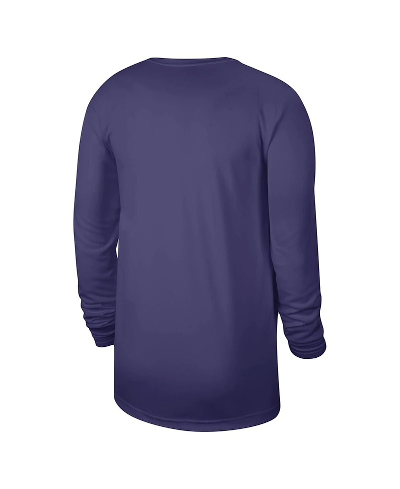 Men's and Women's Nike Purple Phoenix Suns 2023 Legend On-Court Practice long sleeve