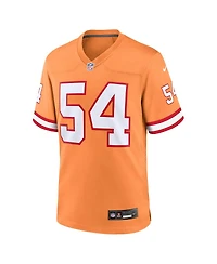 Men's Nike Lavonte David Orange Tampa Bay Buccaneers Throwback Game Jersey