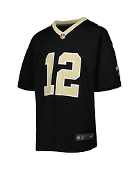 Big Boys Nike Chris Olave Black New Orleans Saints Game Jersey