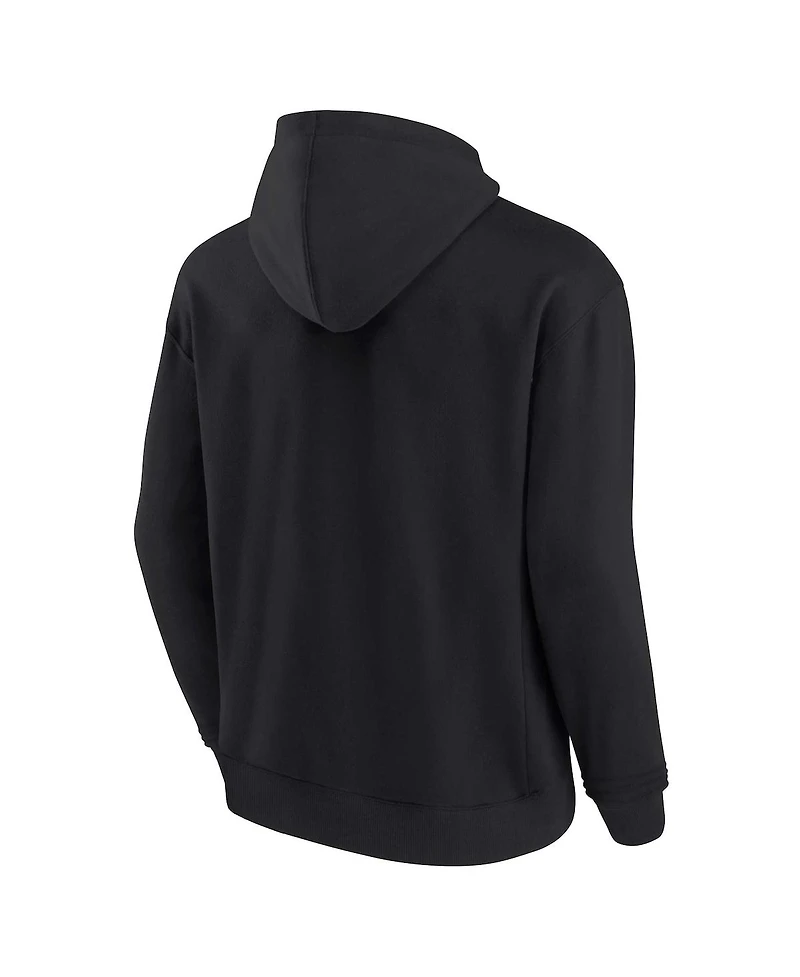 Men's and Women's Fanatics Signature Black Phoenix Suns Super Soft Fleece Pullover Hoodie