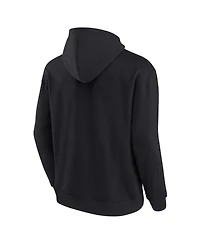 Men's and Women's Fanatics Signature Black Phoenix Suns Super Soft Fleece Pullover Hoodie