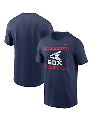 Men's Nike Navy Chicago White Sox Cooperstown Collection Hometown T-shirt