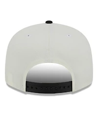 Men's New Era Cream, Black Jacksonville Jaguars City Originals 9FIFTY Snapback Hat