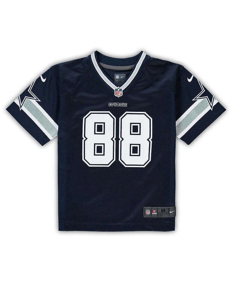 Preschool Boys and Girls Nike CeeDee Lamb Navy Dallas Cowboys Game Jersey