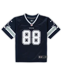Preschool Boys and Girls Nike CeeDee Lamb Navy Dallas Cowboys Game Jersey