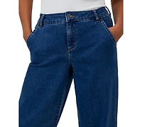 Style & Co Women's High-Rise Wide-Leg Jeans, Created for Macy's