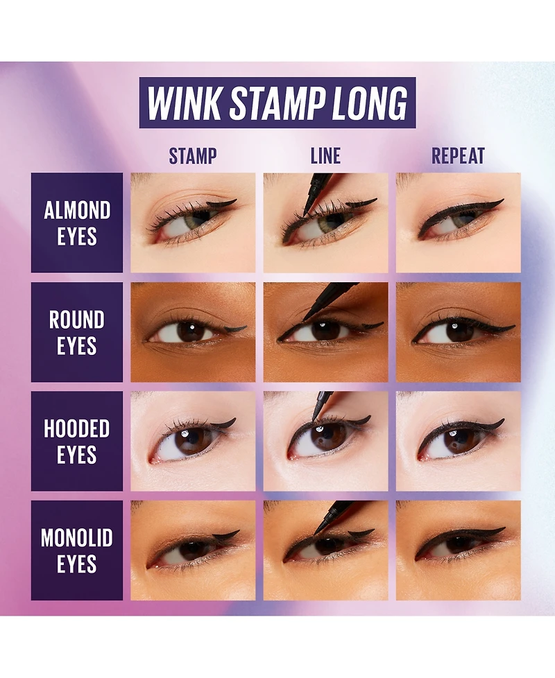 Kaja Wink Stamp Long Waterproof Wing Eyeliner & Pen