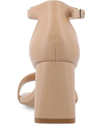 Journee Collection Women's Valenncia Ankle Strap Sandals