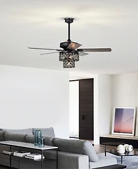 Hasna 52" 4-Light Indoor Ceiling Fan with Light Kit and Remote