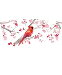 Tervis Christmas Holiday Cardinal and Berry Branches Made in Usa Double Walled Insulated Tumbler Travel Cup Keeps Drinks Cold & Hot, 16oz, Classic