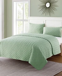Vcny Home Nina Embossed 2-Pc.Quilt Set, Twin